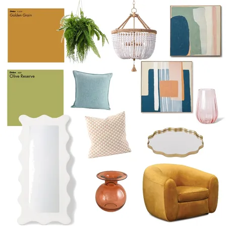 eclectic Interior Design Mood Board by nevenealon on Style Sourcebook