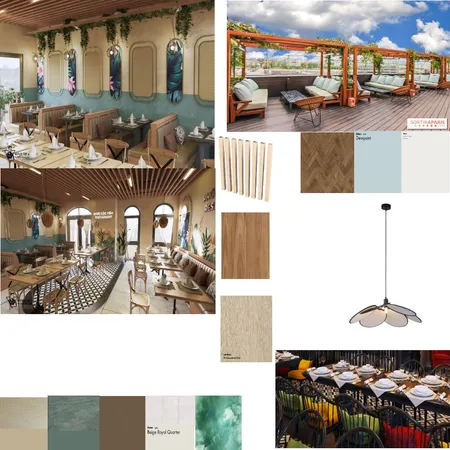 مطعم Interior Design Mood Board by ahmed4 on Style Sourcebook