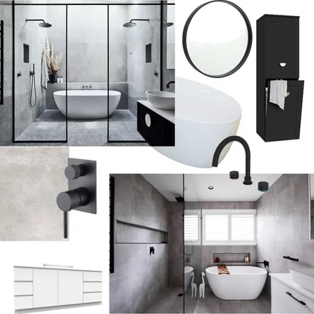 Bathroom Mood Board Interior Design Mood Board by roseycurran54@gmail.com on Style Sourcebook