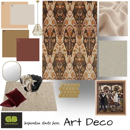 Art Deco 2024 Interior Design Mood Board by hayley paillandi on Style Sourcebook