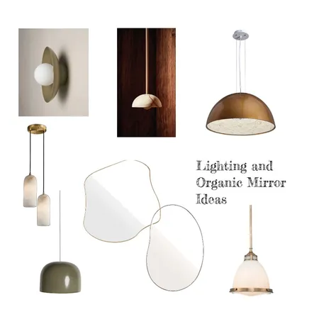 Lighting and Mirror suggestions Interior Design Mood Board by Jennypark on Style Sourcebook