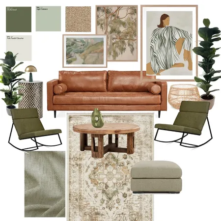 bohemian livingroom Interior Design Mood Board by yara. on Style Sourcebook