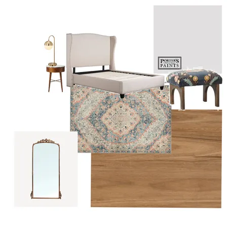 Bedroom 1 Interior Design Mood Board by abajev@gmail.com on Style Sourcebook