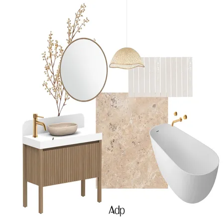 The Harper Vanity | Prime Oak Interior Design Mood Board by Adamcarmen on Style Sourcebook