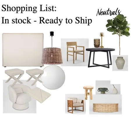 In stock products - July 2024 Interior Design Mood Board by oliviasep on Style Sourcebook