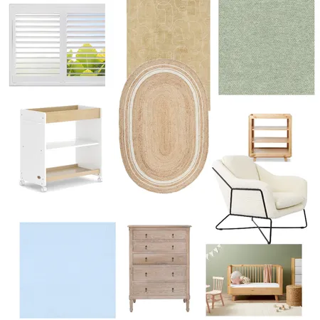 nursery Interior Design Mood Board by lesleywarren on Style Sourcebook