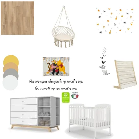 חדר שינה ילדים Interior Design Mood Board by Odeliabl on Style Sourcebook