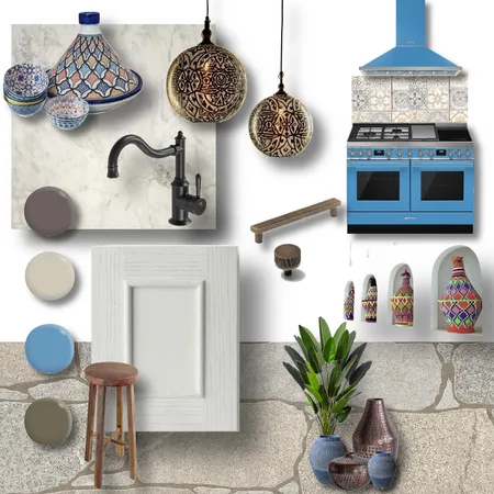 Moroccan Interior Design Mood Board by AlisonSmith on Style Sourcebook