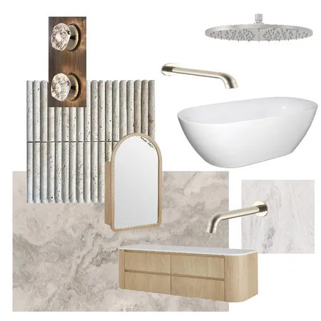 Forresters Beach Ensuite Interior Design Mood Board by Dune Drifter Interiors on Style Sourcebook
