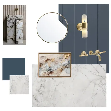 Forresters Beach Powder Room Interior Design Mood Board by Dune Drifter Interiors on Style Sourcebook