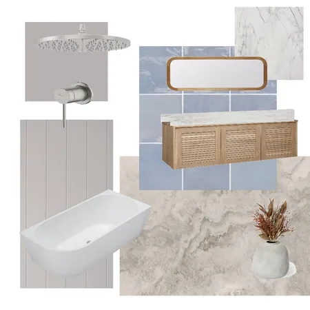 Forresters Beach Main Bathroom Interior Design Mood Board by Dune Drifter Interiors on Style Sourcebook