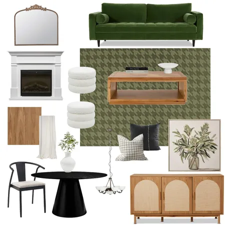 Green Interior Design Mood Board by Chantelborg1314 on Style Sourcebook