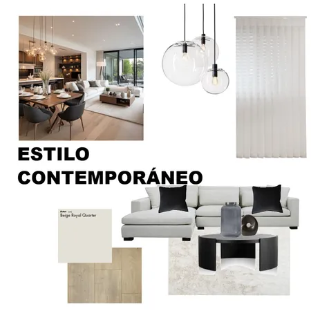 estilo contemporaneo Interior Design Mood Board by GARCIAV on Style Sourcebook