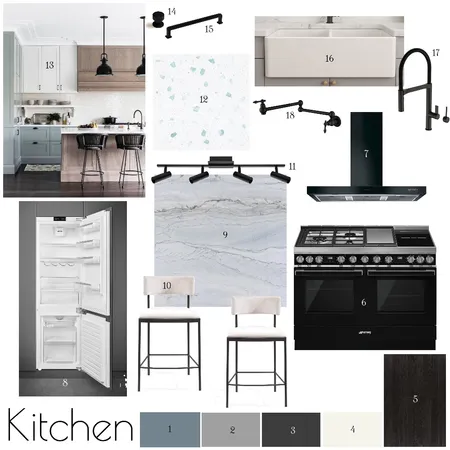 kitchen sample board Interior Design Mood Board by brianna sardinha on Style Sourcebook