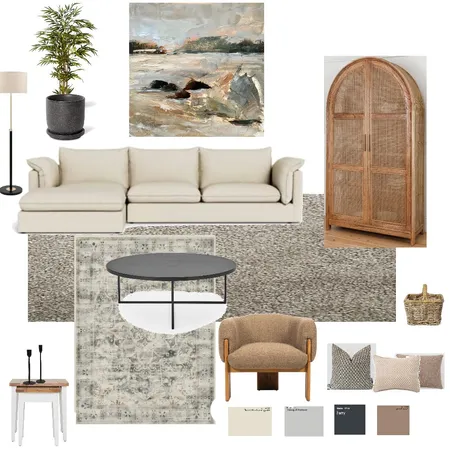 Lounge Room Interior Design Mood Board by Rowena Interiors on Style Sourcebook