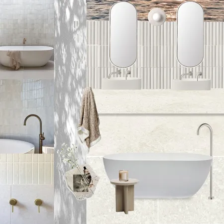 K+J Bathroom Interior Design Mood Board by Servini Studio on Style Sourcebook