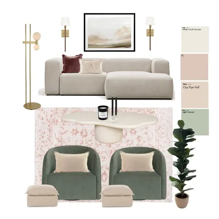 Neutral living room Interior Design Mood Board by In Order by Olivia on Style Sourcebook