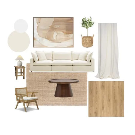 Natural Living Room Interior Design Mood Board by mwoods on Style Sourcebook