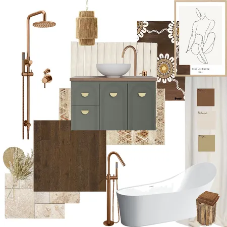 Main Bathroom Interior Design Mood Board by laurajackson94 on Style Sourcebook