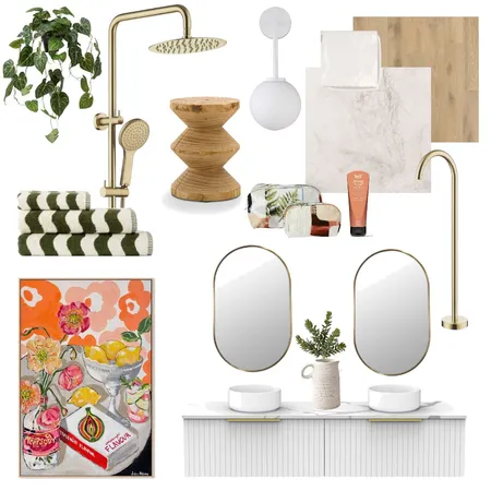 Bright Bathroom Interior Design Mood Board by Eliza Grace Interiors on Style Sourcebook