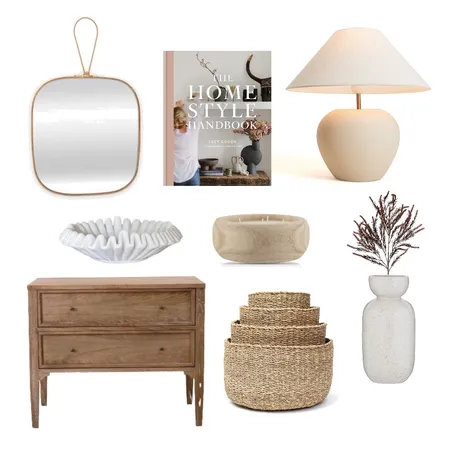 Bedside Table Styling Interior Design Mood Board by DOWN THE LANE by Tina Harris on Style Sourcebook