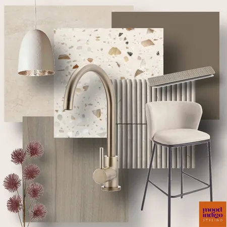 Kitchen Materials Board Interior Design Mood Board by Mood Indigo Styling on Style Sourcebook