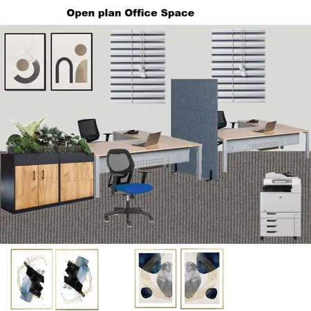 Tshaya Mashabela's - Open Plan Office Space Interior Design Mood Board by Asma Murekatete on Style Sourcebook