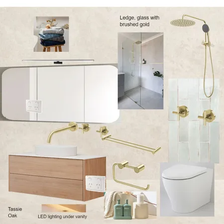 Ensuite Interior Design Mood Board by ncnewey@hotmail.com on Style Sourcebook