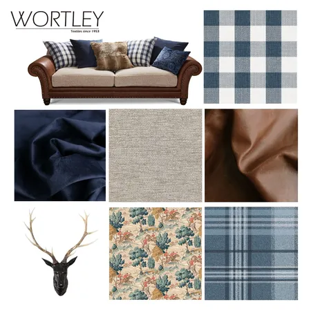 Log Cabin Interior Design Mood Board by Wortley Group on Style Sourcebook