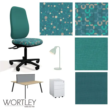 Office Aqua Interior Design Mood Board by Wortley Group on Style Sourcebook