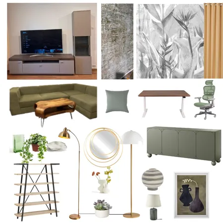 Laura Living room v6-bis Interior Design Mood Board by Designful.ro on Style Sourcebook