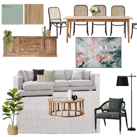 Cosy Living & Dining Interior Design Mood Board by Eliza Grace Interiors on Style Sourcebook