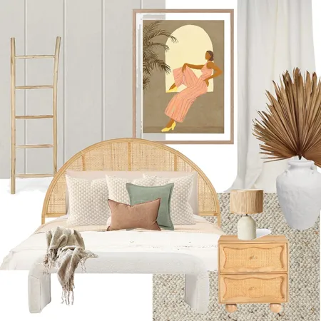 spare bedroom Interior Design Mood Board by Coastal Luxe on the hill on Style Sourcebook