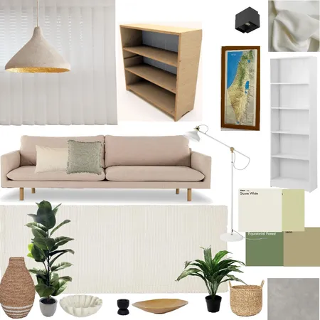 לוח השראה סלון Interior Design Mood Board by Dvoraduek on Style Sourcebook