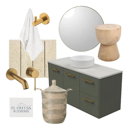 Spa Feel Bathroom - Eltham Interior Design Mood Board by Flawless Interiors Melbourne on Style Sourcebook