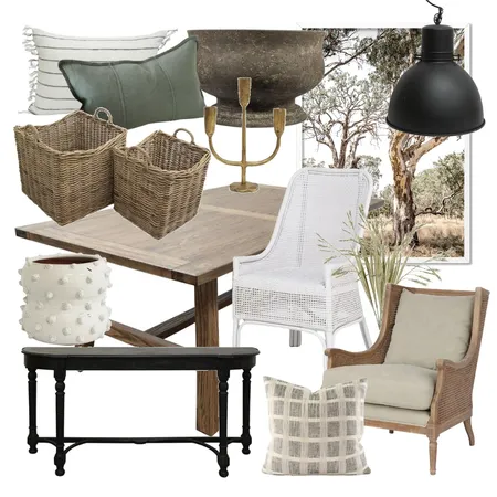 Australian Outback Farmhouse Interior Design Mood Board by Flawless Interiors Melbourne on Style Sourcebook