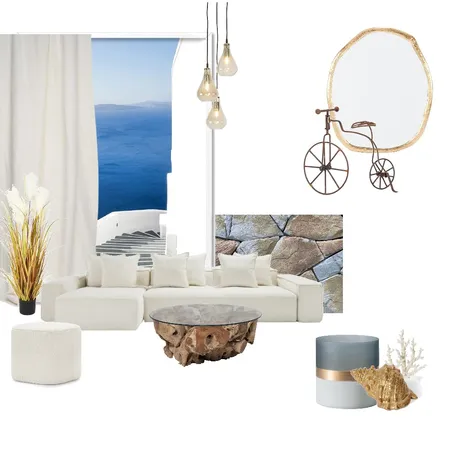 Greek island living room Interior Design Mood Board by stav19 on Style Sourcebook