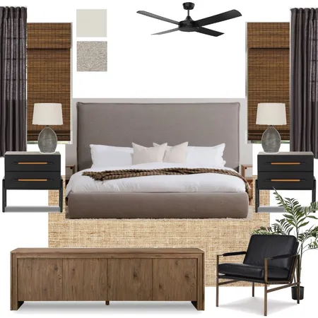 Master Bedroom Interior Design Mood Board by Amanda Lutz on Style Sourcebook