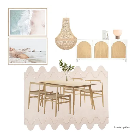 Pretty Coastal Dining Experience Interior Design Mood Board by In Order by Olivia on Style Sourcebook