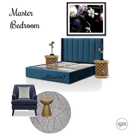 Northfield master bedroom Interior Design Mood Board by Studio7 Stylings on Style Sourcebook