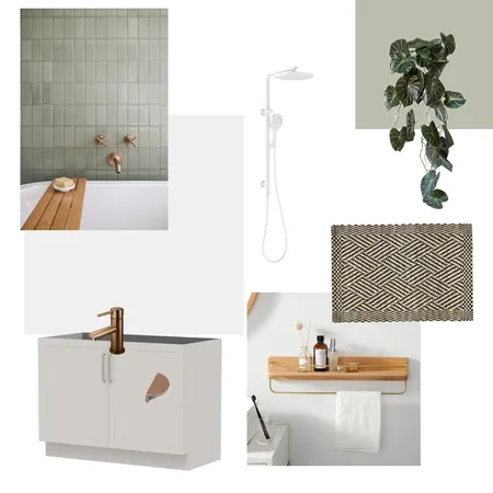 Unit staging bathroom Interior Design Mood Board by Moodi Interiors on Style Sourcebook