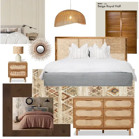 bohemian bedroom Interior Design Mood Board by brianna sardinha on Style Sourcebook