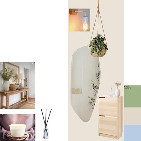 לוח השראה כניסה לבית Interior Design Mood Board by Dvoraduek on Style Sourcebook