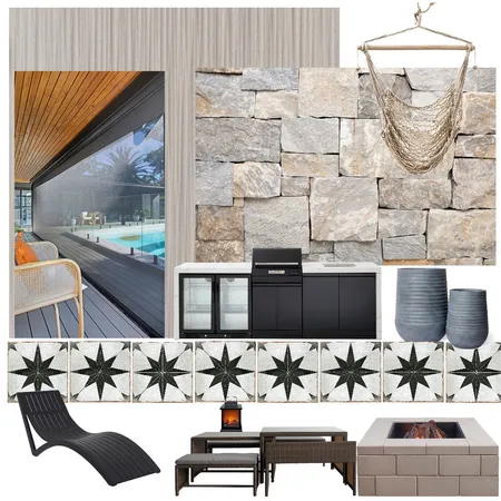 Outdoor Deco Interior Design Mood Board by Design By Cleo Interiors on Style Sourcebook