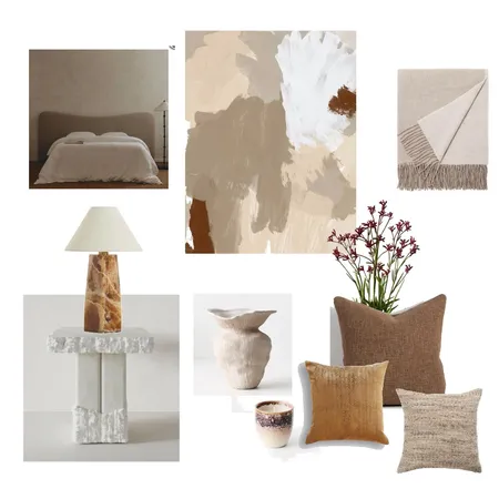 Roslyn's Beige Room Interior Design Mood Board by Sage White Interiors on Style Sourcebook