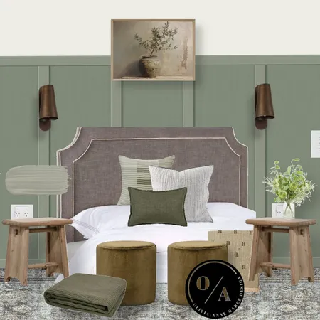 Bedroom (With Corrections) Interior Design Mood Board by O/A Designs on Style Sourcebook