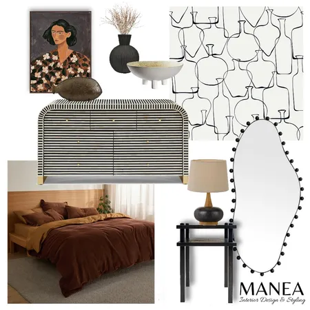 Bijoux bedroom concept Interior Design Mood Board by Manea Interior Design & Styling on Style Sourcebook