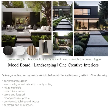 Mood Board - Landscaping NE Interior Design Mood Board by ONE CREATIVE on Style Sourcebook