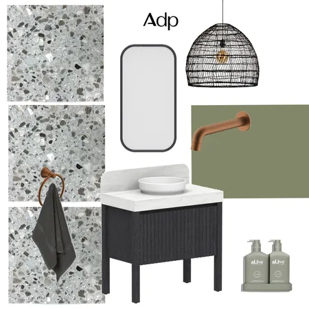 The Harper Vanity | Estella Oak Interior Design Mood Board by ADP on Style Sourcebook