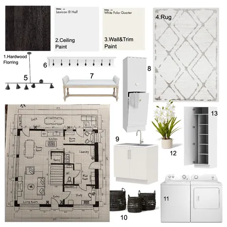 mudroom/laundry Interior Design Mood Board by kr257701 on Style Sourcebook